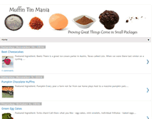 Tablet Screenshot of muffintinmania.com